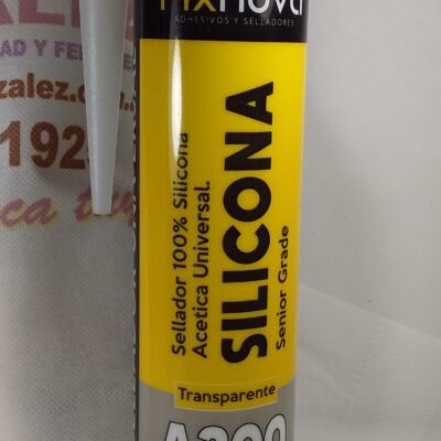 Silicona Acética